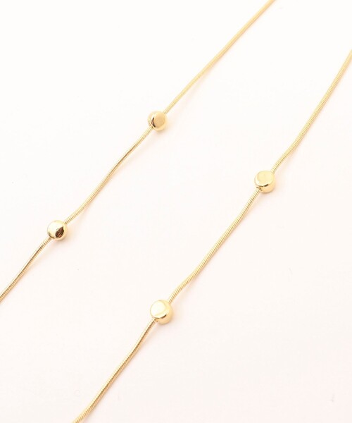 NOLLEY’S（ノーリーズ）の「メタルプレートチェーンスライドネックレス（ネックレス・レディース・シルバー/ゴールド・FREE）」の12枚目の写真