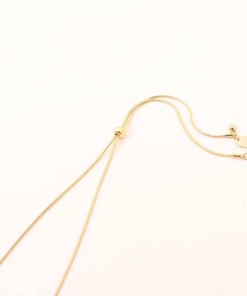 NOLLEY’S（ノーリーズ）の「メタルプレートチェーンスライドネックレス（ネックレス・レディース・シルバー/ゴールド・FREE）」の13枚目の写真