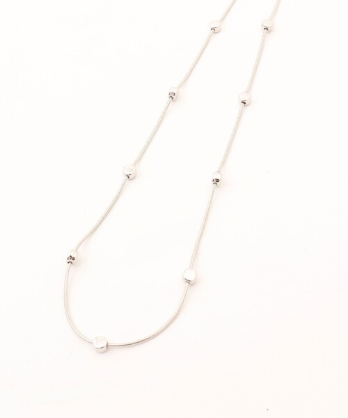 NOLLEY’S（ノーリーズ）の「メタルプレートチェーンスライドネックレス（ネックレス・レディース・シルバー/ゴールド・FREE）」の18枚目の写真