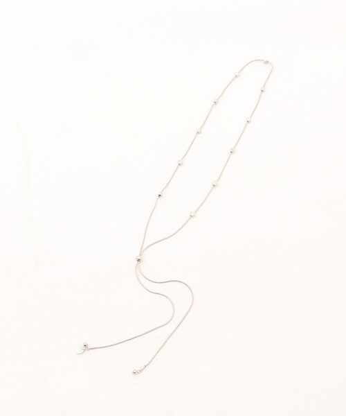 NOLLEY’S（ノーリーズ）の「メタルプレートチェーンスライドネックレス（ネックレス・レディース・シルバー/ゴールド・FREE）」の20枚目の写真