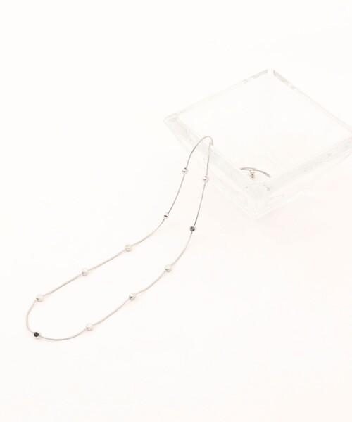 NOLLEY’S（ノーリーズ）の「メタルプレートチェーンスライドネックレス（ネックレス・レディース・シルバー/ゴールド・FREE）」の21枚目の写真