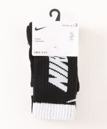 NIKE（ナイキ）の「NIKE NHN HBR SPORT 3PK CREW（ソックス/靴下・キッズ）」