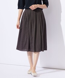 美品 J.PRESS セットアップ対応 BLOCK DOTS プリント スカート セール】 【セットアップ対応】BLOCK DOTS プリント スカート