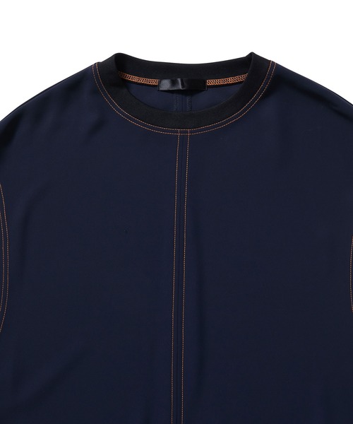 JUNRED（ジュンレッド）の「【 セットアップ対応 】ドレープツイルアジャストスリットベスト（ベスト・メンズ・ネイビー/ブラック・L/M/S）」の18枚目の写真