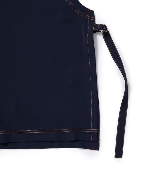 JUNRED（ジュンレッド）の「【 セットアップ対応 】ドレープツイルアジャストスリットベスト（ベスト・メンズ・ネイビー/ブラック・L/M/S）」の16枚目の写真