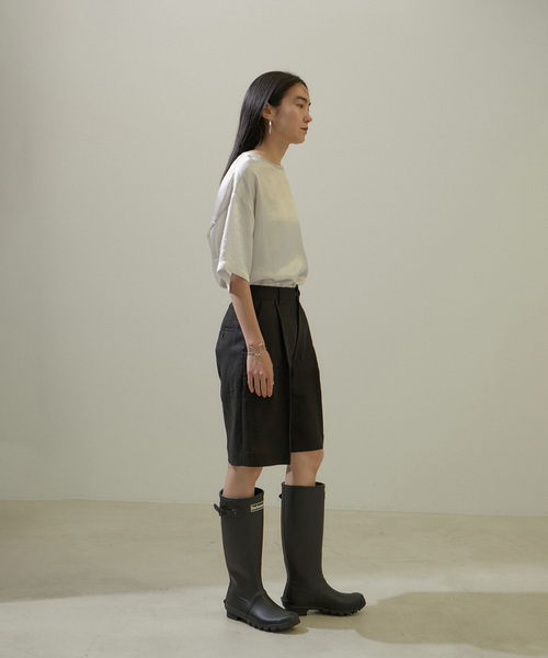 SALON adam et rope'（サロン アダム エ ロペ）の「【Barbour（バブアー）】Bede tall wellington/ロングレインブーツ（ブーツ・レディース・ブラック・23.0cm/24.0cm/25.0cm）」の4枚目の写真