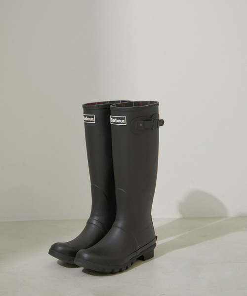 SALON adam et rope'（サロン アダム エ ロペ）の「【Barbour（バブアー）】Bede tall wellington/ロングレインブーツ（ブーツ・レディース・ブラック・23.0cm/24.0cm/25.0cm）」の5枚目の写真