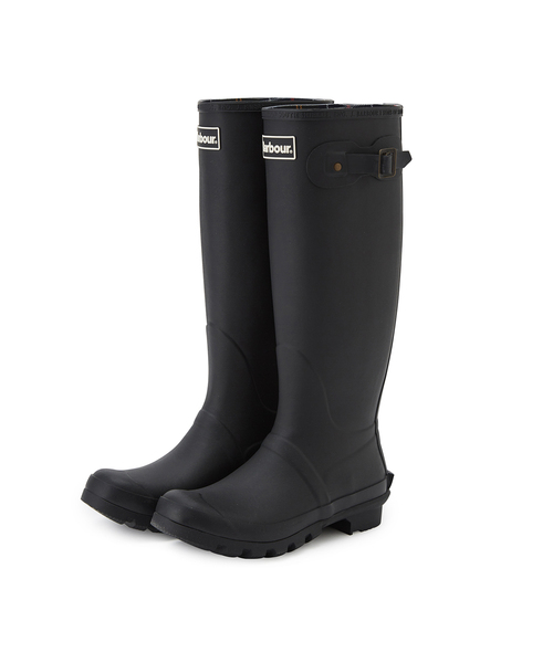 SALON adam et rope'（サロン アダム エ ロペ）の「【Barbour（バブアー）】Bede tall wellington/ロングレインブーツ（ブーツ・レディース・ブラック・23.0cm/24.0cm/25.0cm）」の7枚目の写真