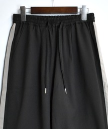 おしゃれスタ（オシャレスタ）の「リネンライク サイドライン ルーズ スラックス【IR】 レディース メンズ（スラックス）」