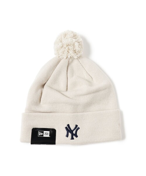 NEW ERA（ニューエラ）の「NEW ERA / 別注 ポンポン ワッチキャップ 24AW（ニットキャップ/ビーニー・レディース・ブルー/ホワイト系その他7/ブラック/ネイビー・ONE SIZE）」の8枚目の写真