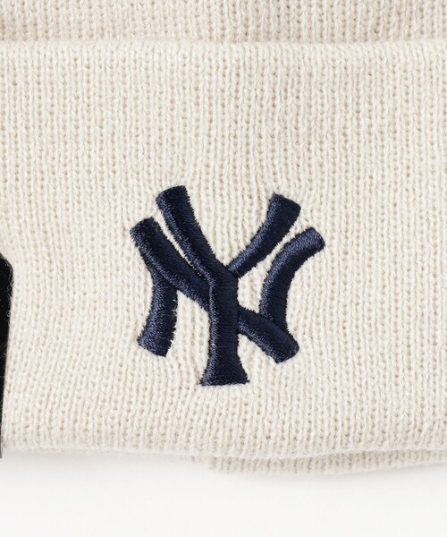 NEW ERA（ニューエラ）の「NEW ERA / 別注 ポンポン ワッチキャップ 24AW（ニットキャップ/ビーニー・レディース・ブルー/ホワイト系その他7/ブラック/ネイビー・ONE SIZE）」の10枚目の写真