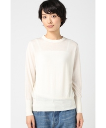 JOURNAL STANDARD | カシミヤキュプラ16G クルーネックショートプルオーバー#(ニット/セーター)