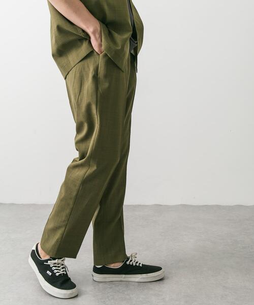 URBAN RESEARCH DOORS(アーバンリサーチドアーズ)の「『速乾』ドライタッチイージートラウザー(その他パンツ・メンズ・カーキ/ネイビー/ブラウン・MEDIUM/LARGE)」の10枚目の写真