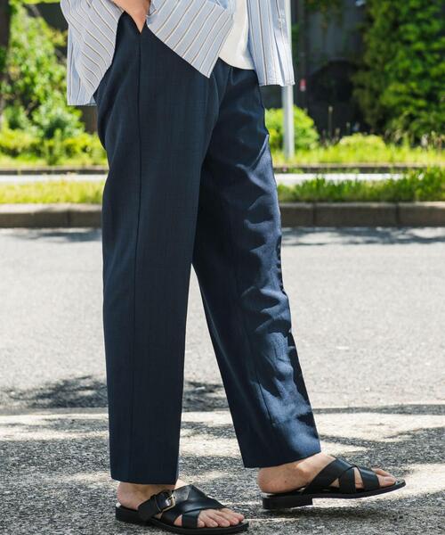 URBAN RESEARCH DOORS(アーバンリサーチドアーズ)の「『速乾』ドライタッチイージートラウザー(その他パンツ・メンズ・カーキ/ネイビー/ブラウン・MEDIUM/LARGE)」の5枚目の写真