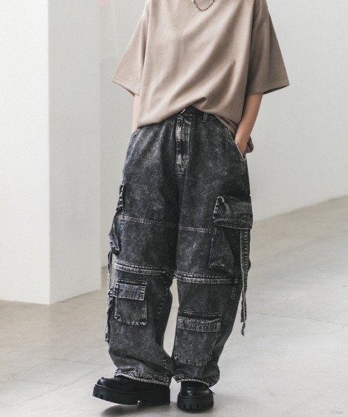 2WAYデニムカーゴパンツ[品番：WG010094749]｜WEGO【WOMEN