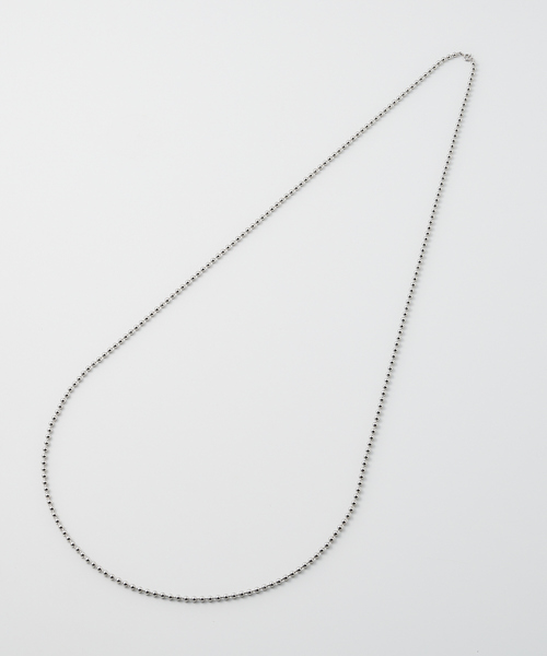 collex（コレックス）の「【dignif】【金属アレルギー対応】ボールチェーンネックレス3mm（ネックレス・レディース・シルバー/ゴールド・フリー）」の14枚目の写真