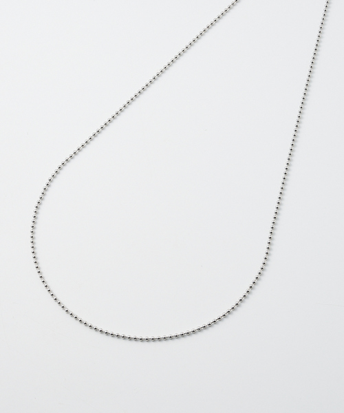 collex（コレックス）の「【dignif】【金属アレルギー対応】ボールチェーンネックレス3mm（ネックレス・レディース・シルバー/ゴールド・フリー）」の15枚目の写真