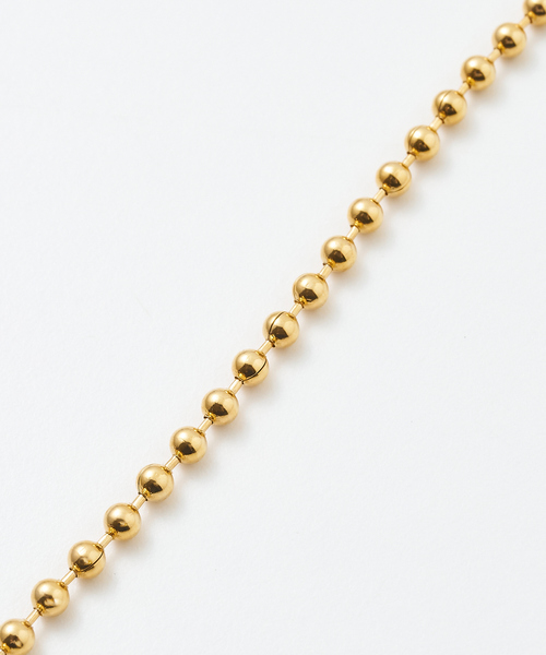collex（コレックス）の「【dignif】【金属アレルギー対応】ボールチェーンネックレス3mm（ネックレス・レディース・シルバー/ゴールド・フリー）」の21枚目の写真