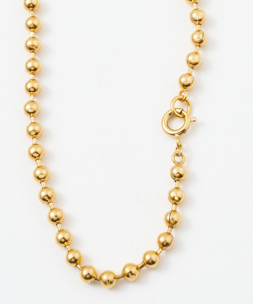 collex（コレックス）の「【dignif】【金属アレルギー対応】ボールチェーンネックレス3mm（ネックレス・レディース・シルバー/ゴールド・フリー）」の22枚目の写真
