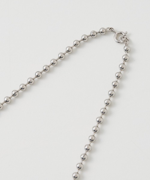 collex（コレックス）の「【dignif】【金属アレルギー対応】ボールチェーンネックレス3mm（ネックレス・レディース・シルバー/ゴールド・フリー）」の10枚目の写真