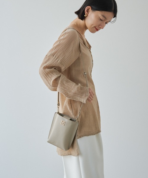 russet(ラシット)の「スマートフォンショルダーバッグ(CE-1346)(ショルダーバッグ・レディース・グレー/グレー系その他/ブラック・FREE)」の14枚目の写真
