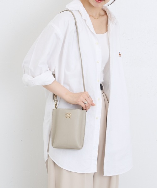 russet(ラシット)の「スマートフォンショルダーバッグ(CE-1346)(ショルダーバッグ・レディース・グレー/グレー系その他/ブラック・FREE)」の18枚目の写真