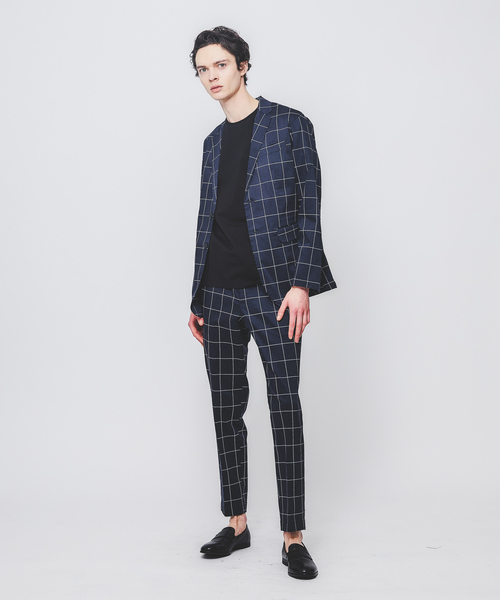 ABAHOUSE GRAY（アバハウスグレイ）の「【セットアップ対応】COOL DRYMAX イージー スラックス（スラックス・メンズ・チェック/ストライプ・48/46/44/50）」の12枚目の写真