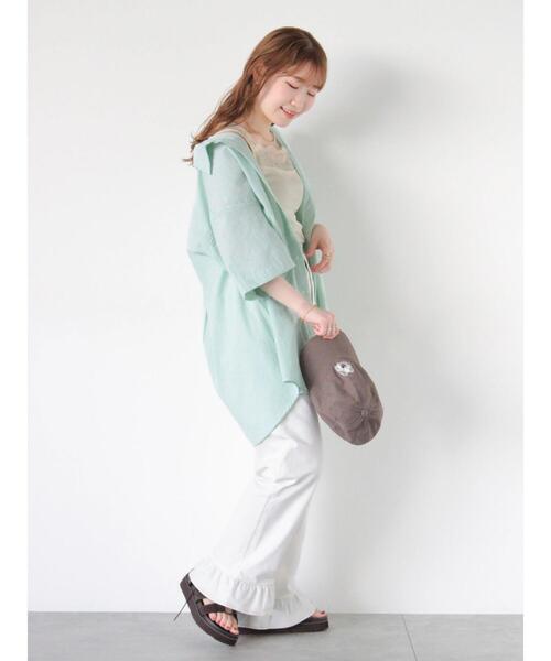 ehka sopo（エヘカソポ）の「裾フリルパンツ（その他パンツ）」 - WEAR