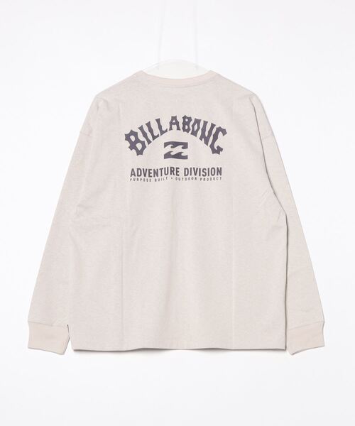 BILLABONG ビラボン 長袖 Tシャツ レディース ロンT バックプリント ルーズシルエット BE014-058 BILLABONG（ビラボン）の「BILLABONG/ビラボン ロンT バック