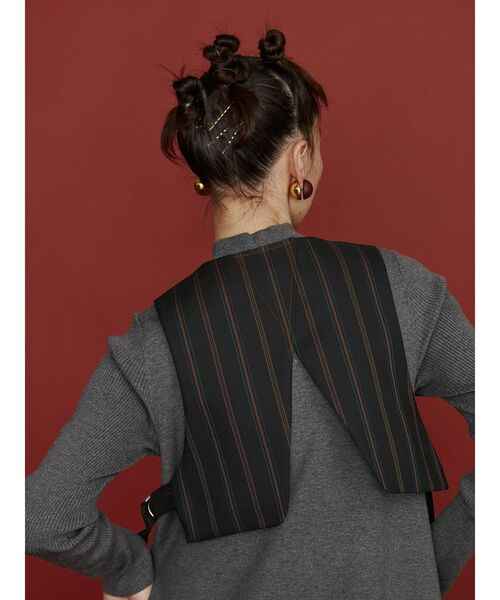 UN3D.（アンスリード）の「COCOON KNIT OP / コクーンニットワンピース（ワンピース・レディース・グレー/ブラック/ブラウン・36/38）」の13枚目の写真