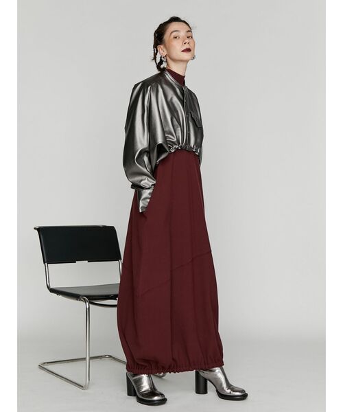 UN3D.（アンスリード）の「COCOON KNIT OP / コクーンニットワンピース（ワンピース・レディース・グレー/ブラック/ブラウン・36/38）」の21枚目の写真