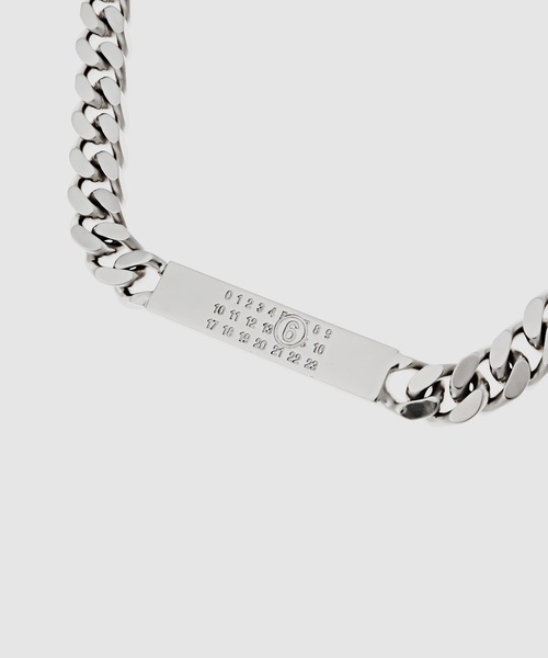 MM6 Maison Margiela（ｴﾑｴﾑｼｯｸｽ ﾒｿﾞﾝ ﾏﾙｼﾞｪﾗ）の「Necklace（ネックレス・レディース・シルバー系その他・UNI）」の4枚目の写真