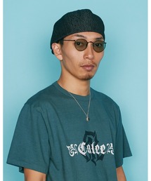 CALEE（キャリー）の「VINTAGE TYPE CIRCLE METAL GLASSES（メガネ）」