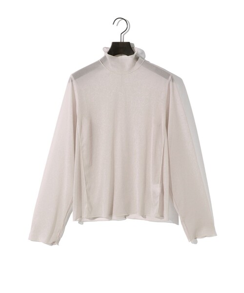 tシャツ MIDIUMISOLID for Ladies シアーハイネックインナー レディース セール】MIDIUMISOLID for Ladies シアーハイネックインナー（T