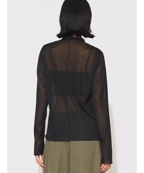 tシャツ MIDIUMISOLID for Ladies シアーハイネックインナー レディース MIDIUMISOLID for Ladies シアーハイネックインナー（Tシャツ