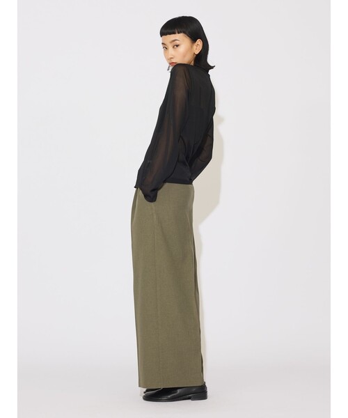 セール】MIDIUMISOLID for Ladies シアーハイネックインナー（T