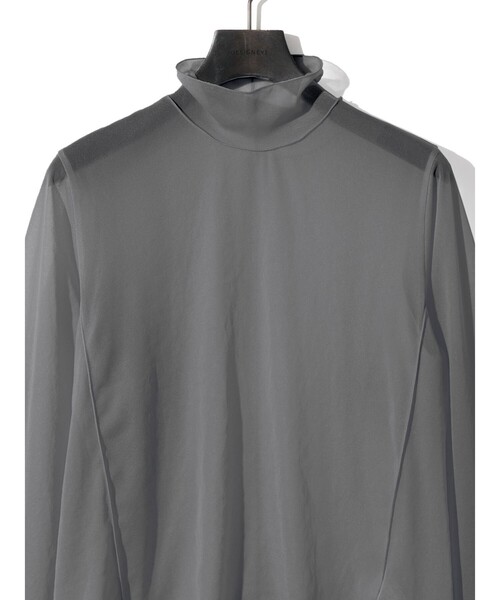 tシャツ MIDIUMISOLID for Ladies シアーハイネックインナー レディース MIDIUMISOLID for Ladies シアーハイネックインナー（Tシャツ