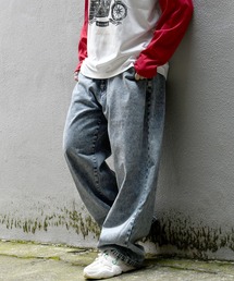 HALHAM（ハルハム）の「vintage like loose fit denim pants/ヴィンテージ ライク ルーズフィット デニムパンツ【IR】 レディース メンズ（デニムパンツ）」