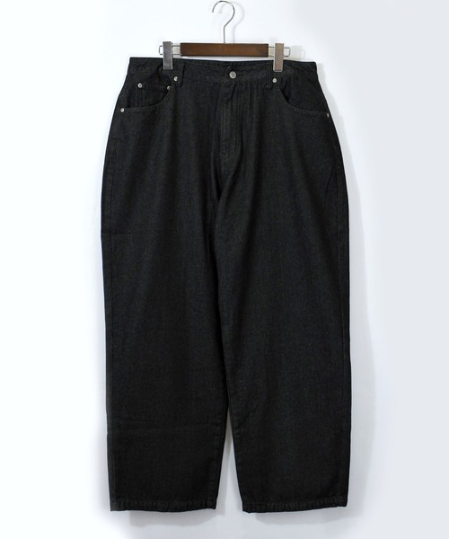 HALHAM(ハルハム)の「vintage like loose fit denim pants/ヴィンテージ ライク ルーズフィット デニムパンツ【IR】(デニムパンツ・メンズ・ケミカルウォッシュ/ワンウォッシュ/グレー/ライトブルー/ブラック・M/L/XL)」の10枚目の写真