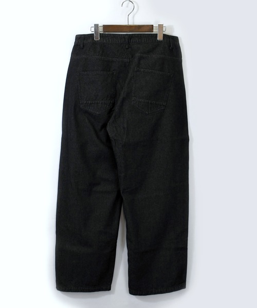 HALHAM(ハルハム)の「vintage like loose fit denim pants/ヴィンテージ ライク ルーズフィット デニムパンツ【IR】(デニムパンツ・メンズ・ケミカルウォッシュ/ワンウォッシュ/グレー/ライトブルー/ブラック・M/L/XL)」の11枚目の写真