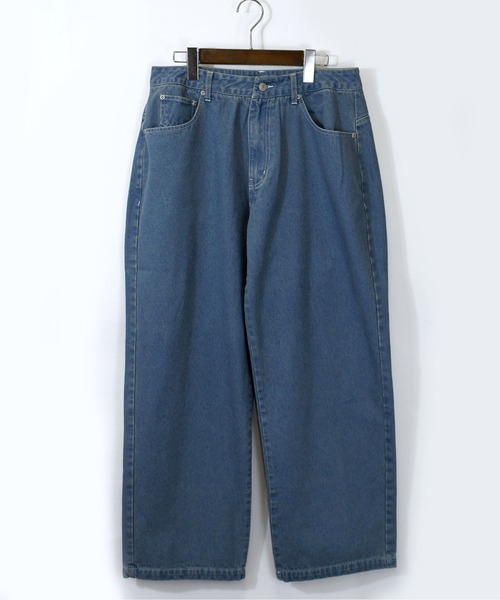 HALHAM(ハルハム)の「vintage like loose fit denim pants/ヴィンテージ ライク ルーズフィット デニムパンツ【IR】(デニムパンツ・メンズ・ケミカルウォッシュ/ワンウォッシュ/グレー/ライトブルー/ブラック・M/L/XL)」の16枚目の写真