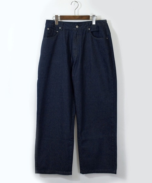 HALHAM(ハルハム)の「vintage like loose fit denim pants/ヴィンテージ ライク ルーズフィット デニムパンツ【IR】(デニムパンツ・メンズ・ケミカルウォッシュ/ワンウォッシュ/グレー/ライトブルー/ブラック・M/L/XL)」の19枚目の写真