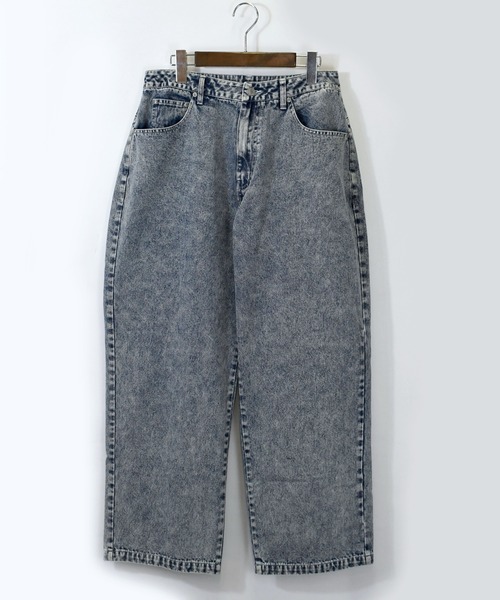 HALHAM(ハルハム)の「vintage like loose fit denim pants/ヴィンテージ ライク ルーズフィット デニムパンツ【IR】(デニムパンツ・メンズ・ケミカルウォッシュ/ワンウォッシュ/グレー/ライトブルー/ブラック・M/L/XL)」の22枚目の写真