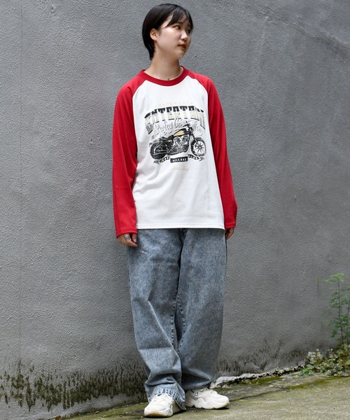 HALHAM(ハルハム)の「vintage like loose fit denim pants/ヴィンテージ ライク ルーズフィット デニムパンツ【IR】(デニムパンツ・メンズ・ケミカルウォッシュ/ワンウォッシュ/グレー/ライトブルー/ブラック・M/L/XL)」の7枚目の写真