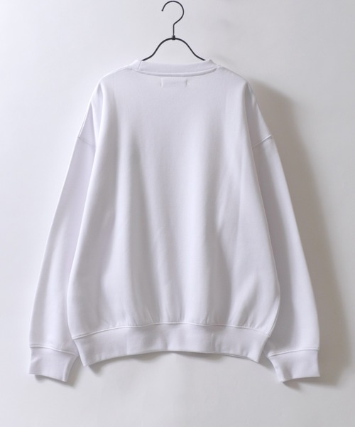 SITRY(シトリー)の「SITRY Billiards Pattern Design Sweat Shirt/別注 オーバーサイズ ビリヤード ワンポイント刺繍 袖プリント バックプリント 裏起毛 スウェット トレーナー(スウェット・メンズ・ブラック/グレー系その他/ブラック系その他2/アッシュグレー/ブラック系その他/ホワイト系その他2/ブラック系その他3/グレー系その他2/グレー系その他3/ホワイト/ホワイト系その他/ホワイト系その他3・M/L/XL)」の16枚目の写真