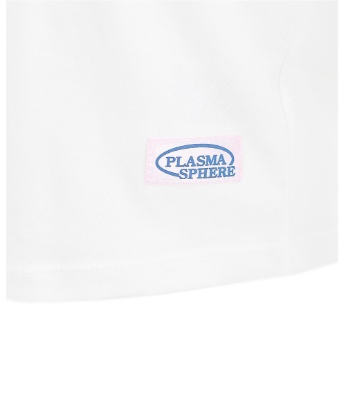 PLASMASPHERE（プラズマスフィア）の「PLASMASPHERE／HOOK T（Tシャツ/カットソー・レディース・ダークグレー/ホワイト・FREE）」の11枚目の写真