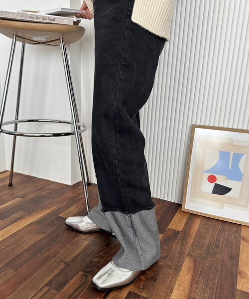 DISCOAT（ディスコート）の「ストラップシューズ（パンプス・レディース・シルバー/ブラック・MEDIUM/LARGE）」の8枚目の写真