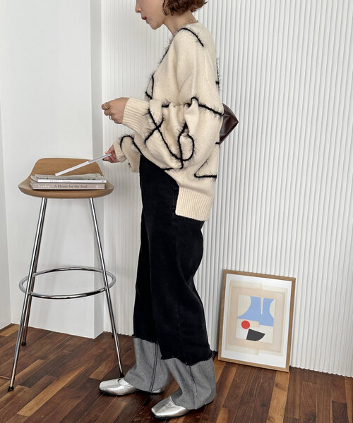 DISCOAT（ディスコート）の「ストラップシューズ（パンプス・レディース・シルバー/ブラック・MEDIUM/LARGE）」の10枚目の写真