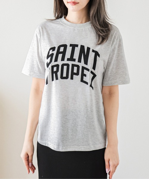 SUGAR BISKET(シュガービスケット)の「ロゴTシャツ(Tシャツ/カットソー・レディース・ホワイト/ブラック/杢グレー・フリー)」の3枚目の写真