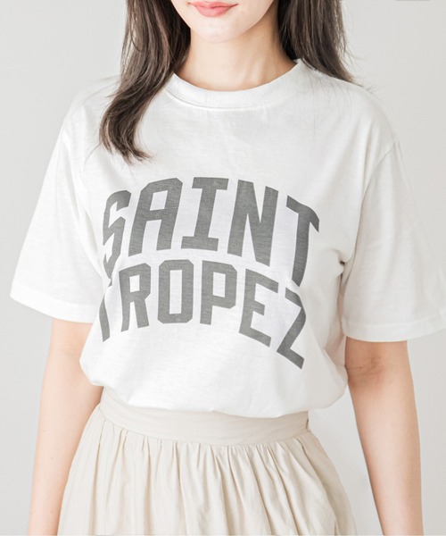 SUGAR BISKET(シュガービスケット)の「ロゴTシャツ(Tシャツ/カットソー・レディース・ホワイト/ブラック/杢グレー・フリー)」の8枚目の写真